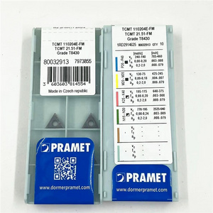 Pramet high quality turning insert CNC lathe cutting tools TCMT110204E-FM