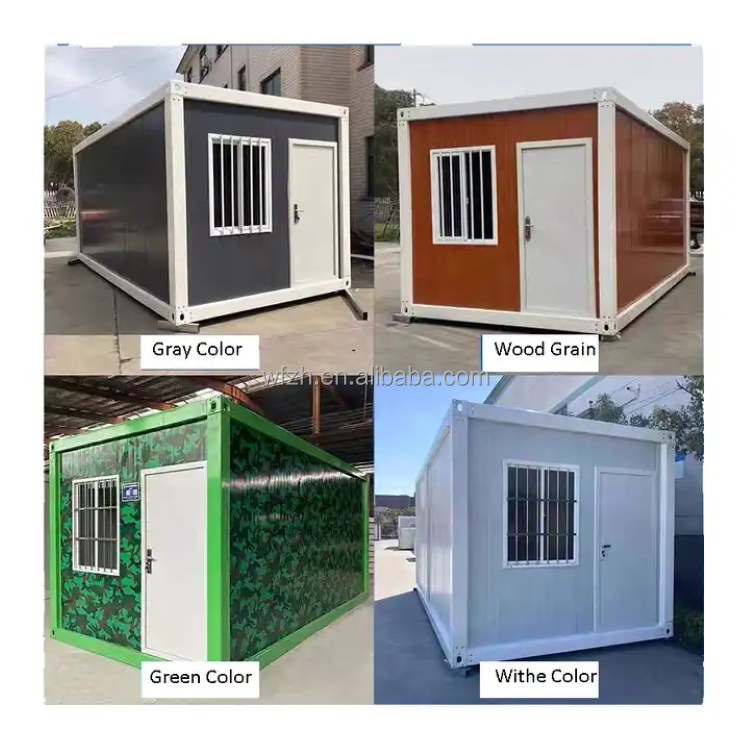 Modern and rapid construction of modular houses with bathrooms Casas containerized 20 40 ft