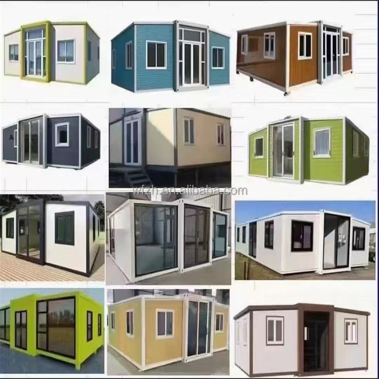 Factory Prefabricated House Free Shipping Expandable Container House Modern Prefab Container Houses 3 Bedrooms Luxury 5 Years