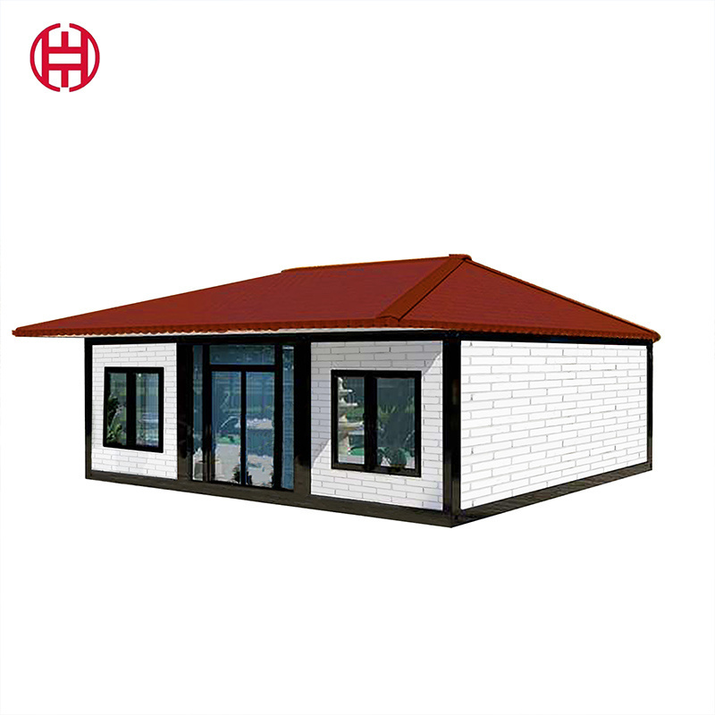 Cheap Tiny 4 Bedroom Luxury Villa Heat-insulated Detachable prefab Modular Modern Home house For Apartment Prefab Cottage