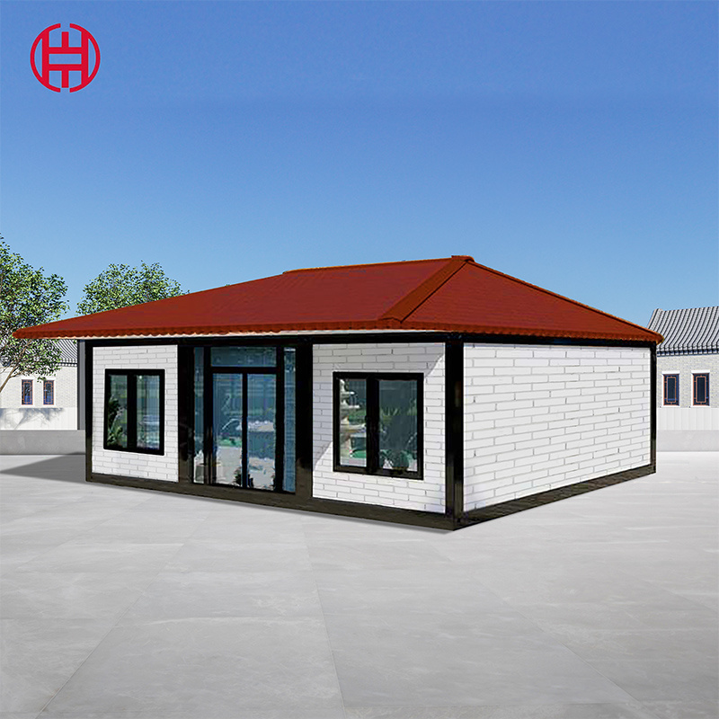 Cheap Tiny 4 Bedroom Luxury Villa Heat-insulated Detachable prefab Modular Modern Home house For Apartment Prefab Cottage