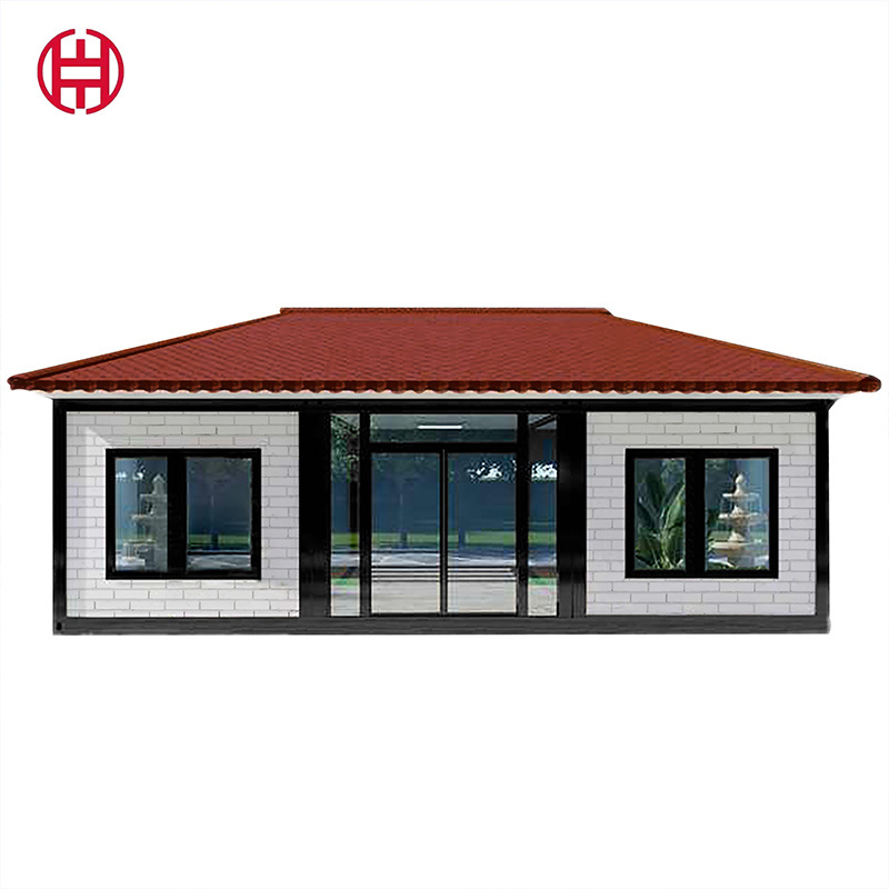 Cheap Tiny 4 Bedroom Luxury Villa Heat-insulated Detachable prefab Modular Modern Home house For Apartment Prefab Cottage