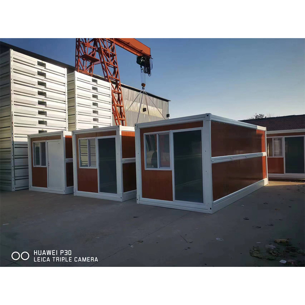 2022 New Folding Container 15 Mins Quick Installation Cheap Prefab Construction Site Sea Containerized Houses