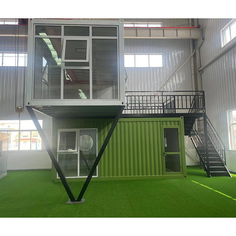 Customized Luxury Fabricated Living Portable Folding Prefabricated Foldable Modular Container House 3 In 1 Folding Garden Room