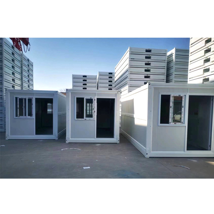 Customized Luxury Fabricated Living Portable Folding Prefabricated Foldable Modular Container House 3 In 1 Folding Garden Room