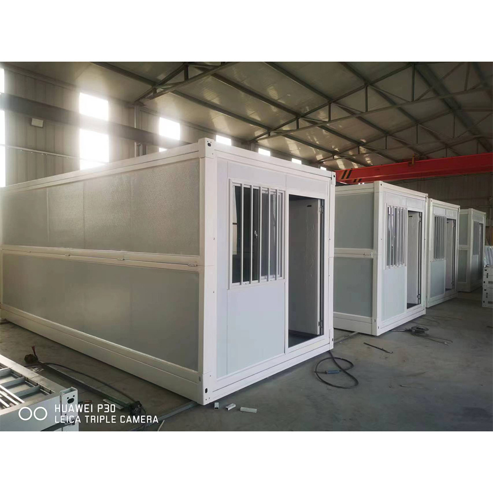 2022 New Folding Container 15 Mins Quick Installation Cheap Prefab Construction Site Sea Containerized Houses