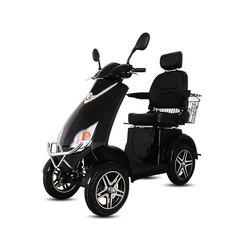 High Quality For Adults Tricycles 4 Wheel Folding Electric Tricycle