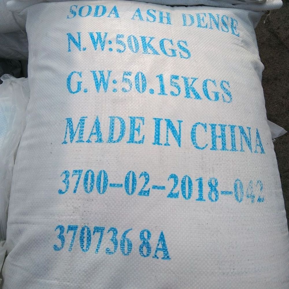 soda ash price per ton white powder good price sodium carbonate