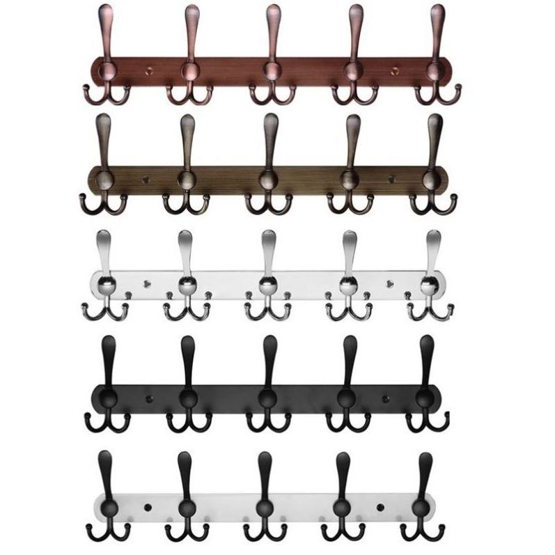 WG61 Plastic/Stainless steel/Aluminium/Wood/Adhesive/Suction/Door Hanger Bathroom Kitchen Door Hangers Hooks Clothes Hook