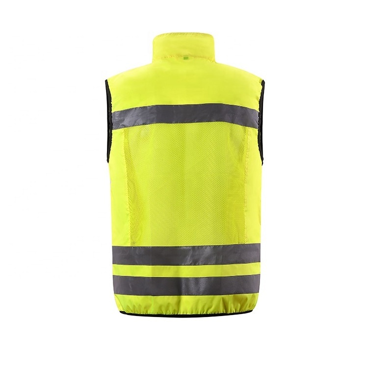 The New Listing Security vest Construction High Visibility Work Reflector Clothing Engineer Safety Reflective Material Vests