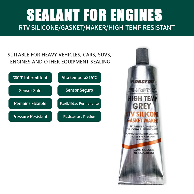 Color OEM  Gasket Maker Silicone Sealant For Car Engine head mahle  gasket sealant specs good price and quality