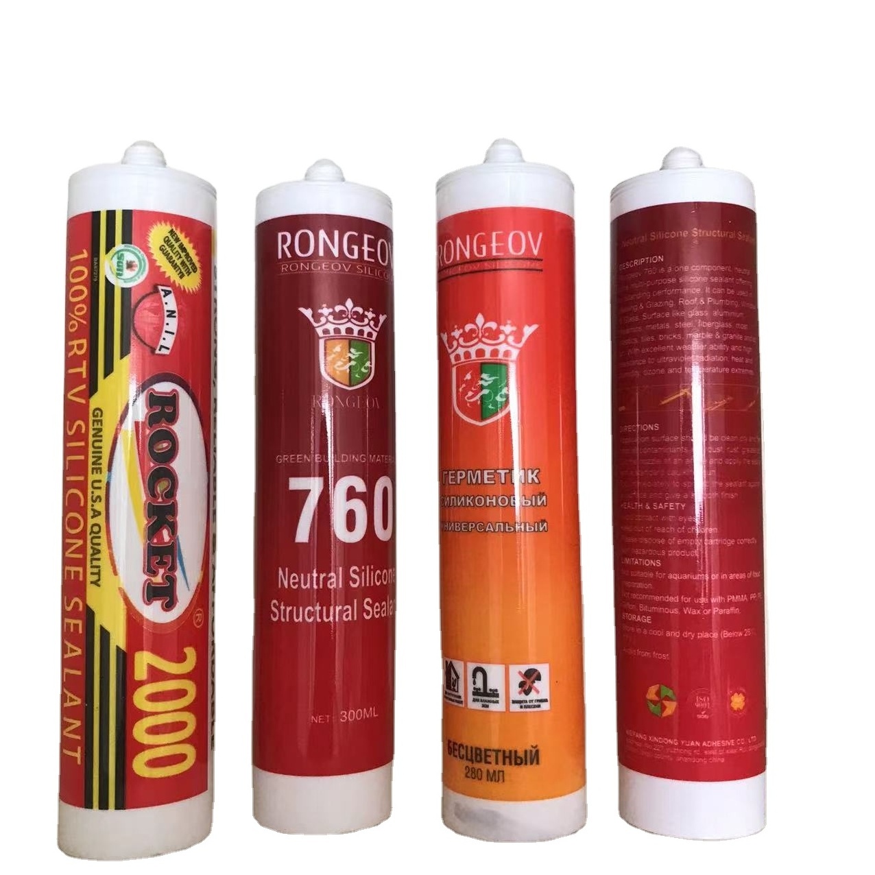 Acid glass glue quick-drying silicone weather-resistant glue kitchen and bathroom door and window sealant