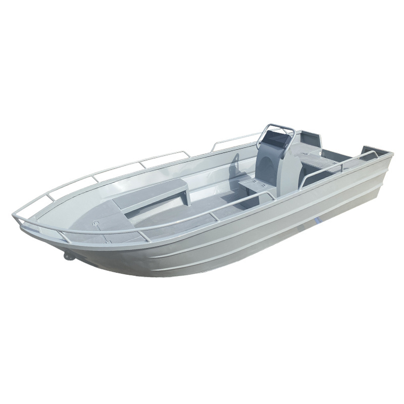 CE certification 12ft deep V center console aluminum work boat