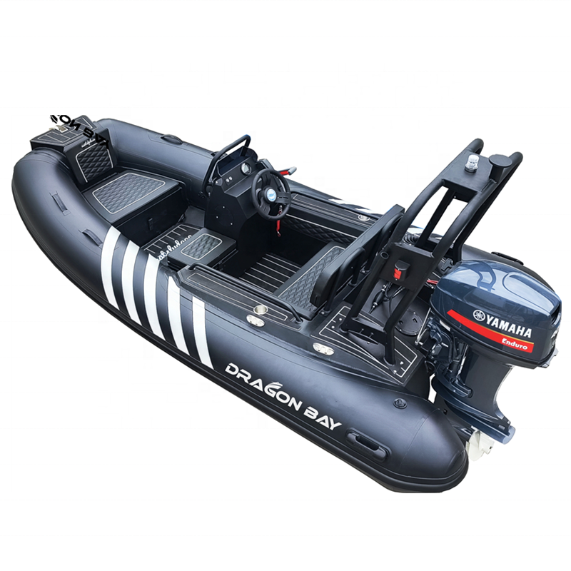 CE certified 9.5m highfield rib boat Hypalon PVC inflatable boat aluminum hull RIB 360 luxury boat for sale