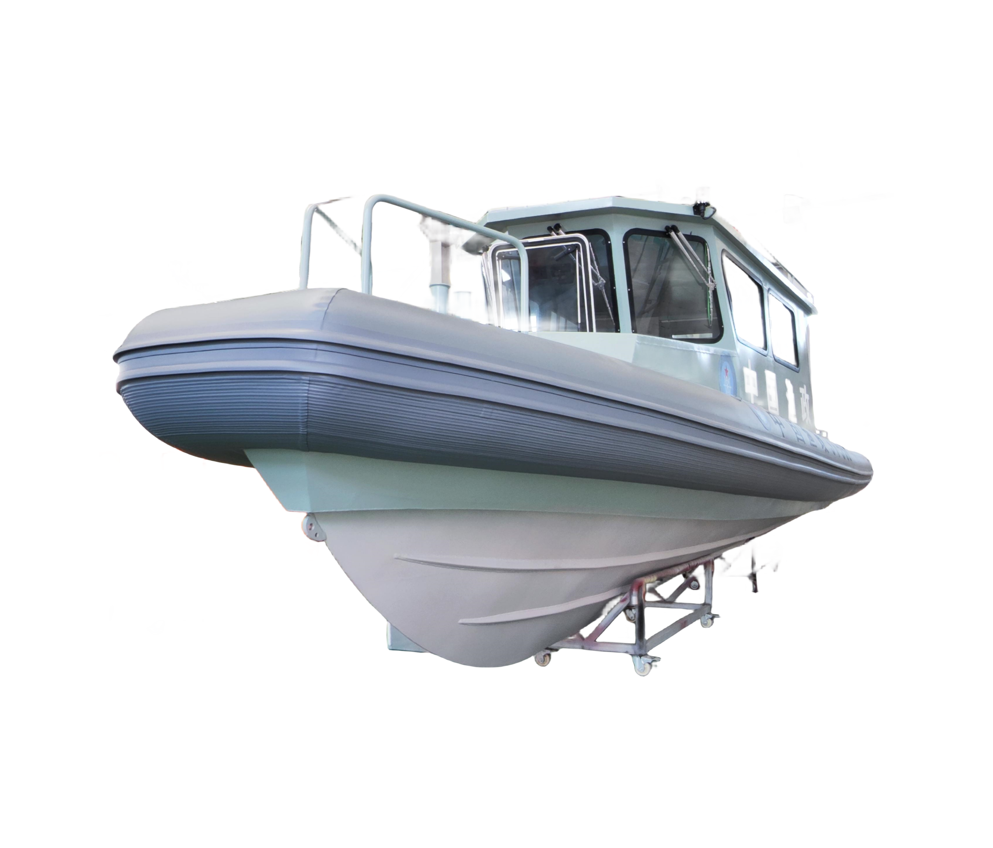 36ft Inflatable Boat Series Yacht Aluminum Hull CE Certified Luxury  with Hypalon/PVC