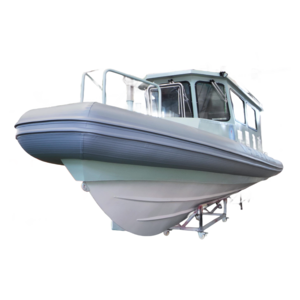 36ft Inflatable Boat Series Yacht Aluminum Hull CE Certified Luxury  with Hypalon/PVC