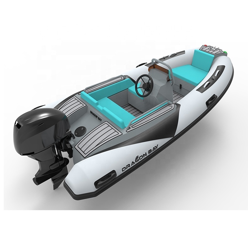 CE 3.6m Aluminum  rib360 high Speed inflatable boat tender dinghy