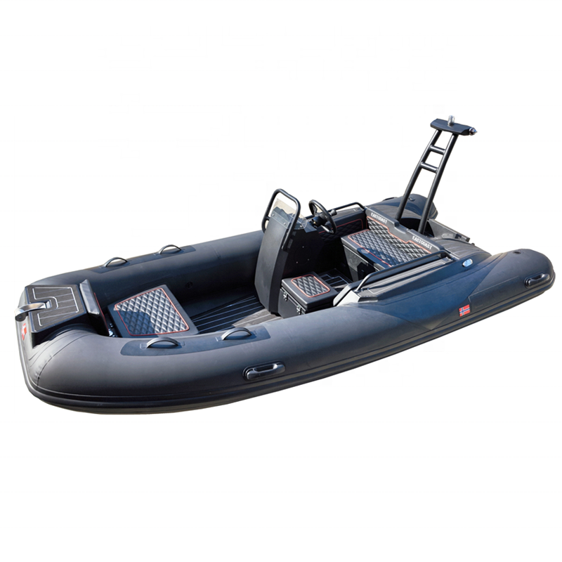 CE certified 9.5m highfield rib boat Hypalon PVC inflatable boat aluminum hull RIB 360 luxury boat for sale