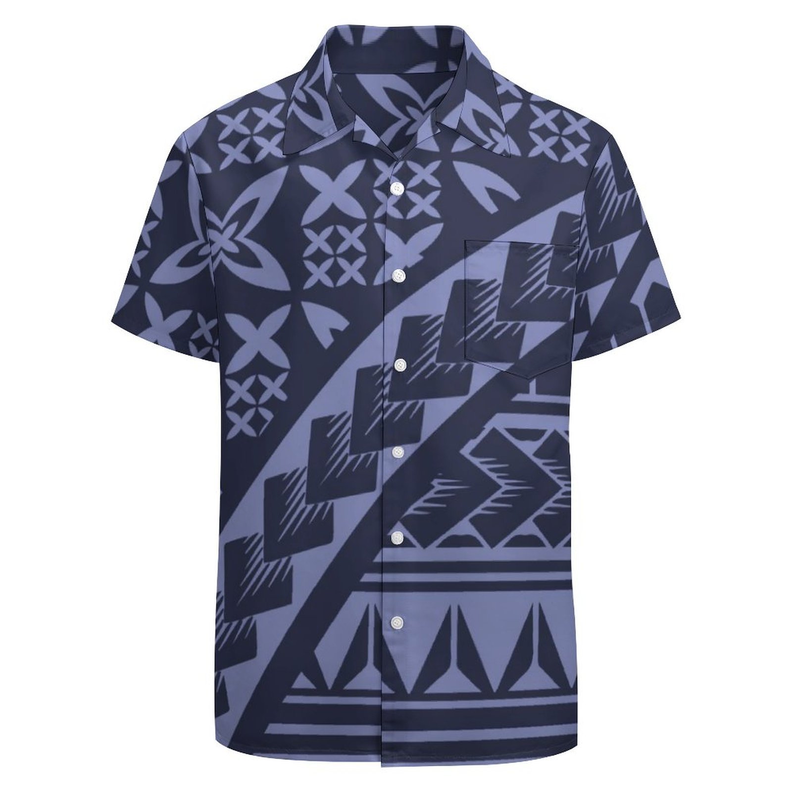 cheap aloha shirts dropshipping polynesian tribal formal shirts men plus size button tops casual hawaiian shirt men