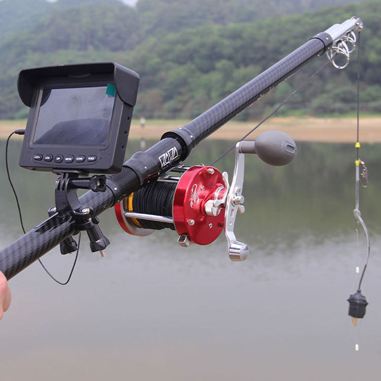 New high quality Portable Underwater Fishing Camera Waterproof fishing camera on the rods