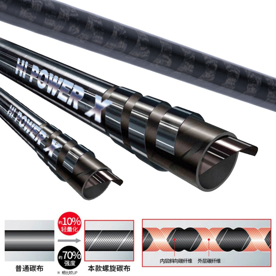 OEM Power Jigging Rod High Carbon Spinning Bait Casting Fishing Rod 2.7m 3.0m 3.3m Japan Fuji Boat Saltwater Trolling