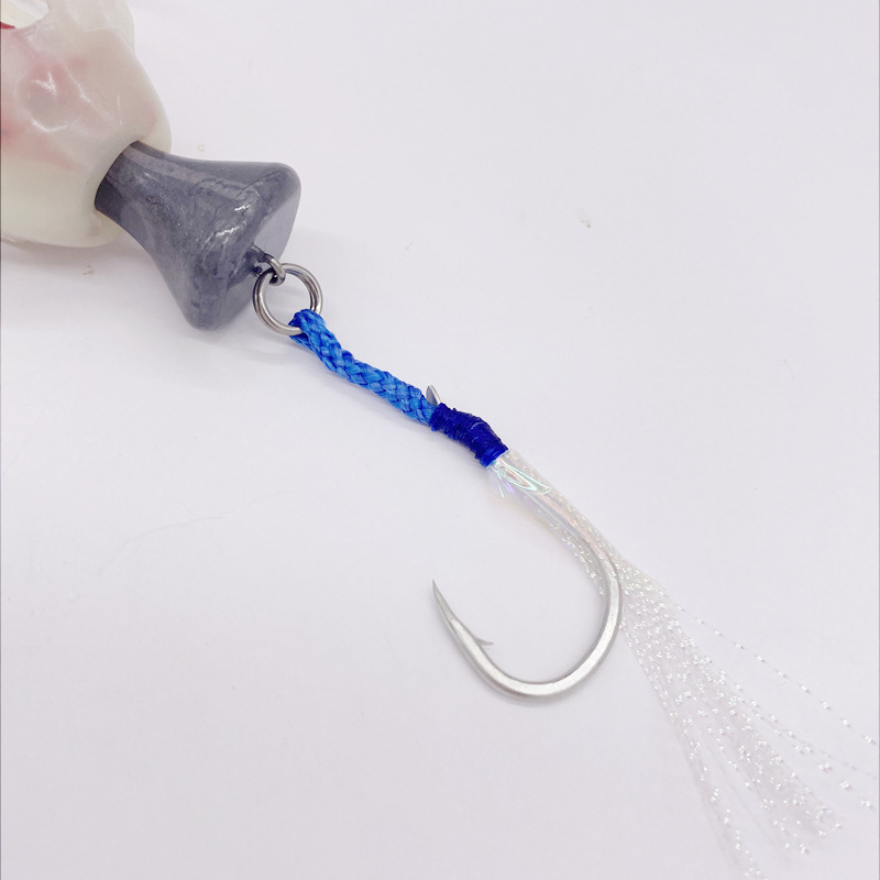 New Hot Selling 60-300g Octopus Lead Jig Head UV TPR With Hook Soft Fishing lures Calamari In Silicone Skirt Material