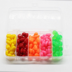 5 Colors Corn Shapes Carp Bait Sinking Smell Lure Corn Flavor Artificial Baits Carp Fishing Accessories Fish Pop up Bait PVC 88g