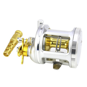 Factory 3000-5000 4.2:1 High spool large capacity drum reel Round casting reels saltwater trolling fishing reels