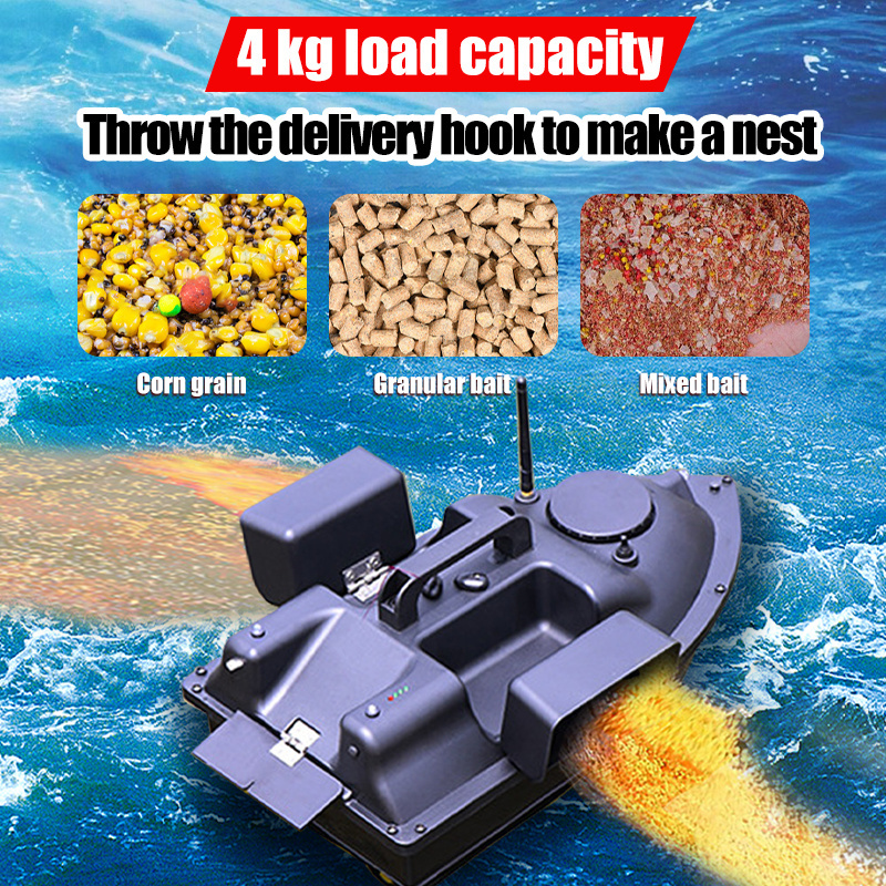 Hot Selling Latest Version 2.4Ghz 500M Automatic Return GPS Fishing Nesting Bait Boat