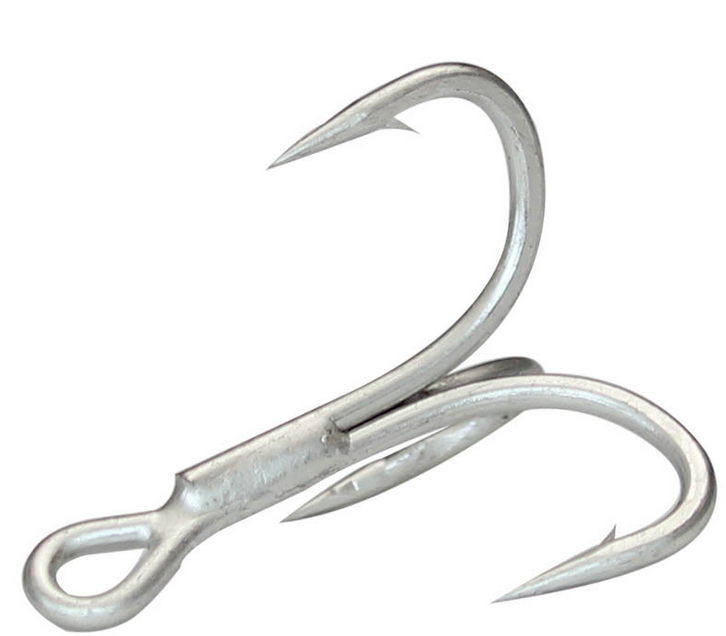 Wholesale nice fishing treble 4x hooks for fishing