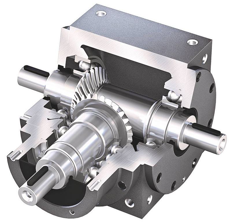 Right Angle Gear Box Spiral Bevel Gearbox For Agricultural Machinery