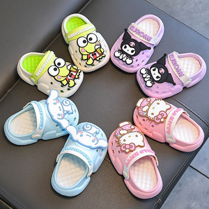 slipper Shoes cartoon wholesale cute  High Quality Sanrios  for Boys Summer Anti-Slip Child Slides Summer Beach Anti-Slip Sandal