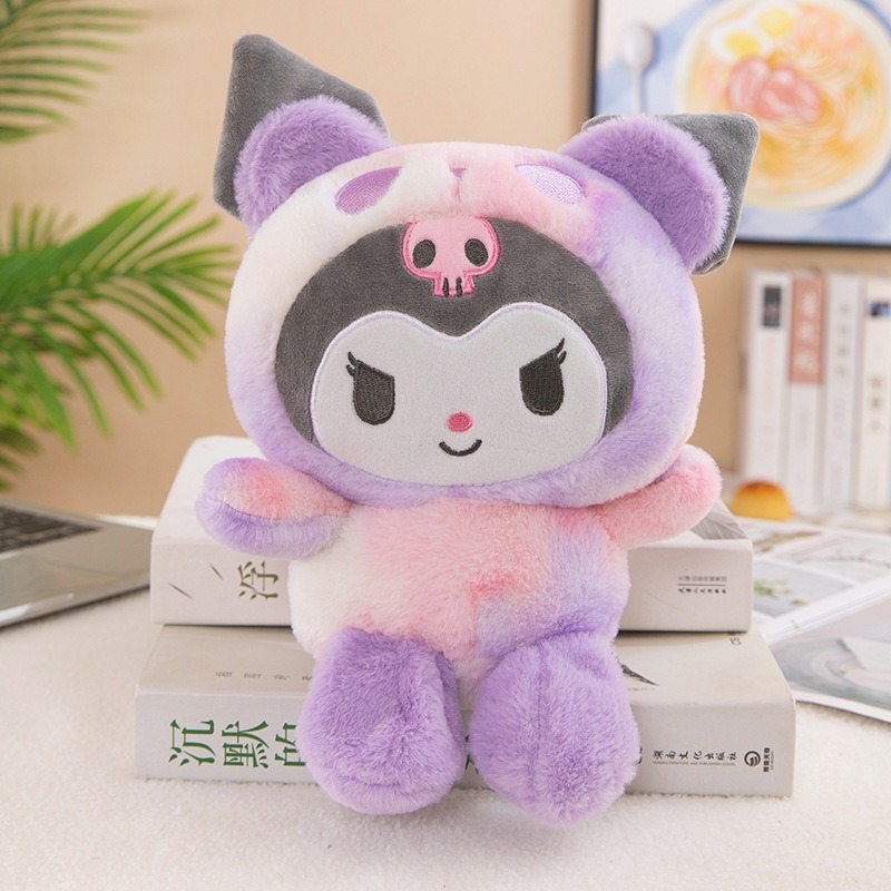 Sanrion Plush 30cm Cute KT Kuromi Plush Sanrion Squishy Stuffed Toy Melody Cinnamon Dog Doll Custom Sanrio Plush Toy For Kids