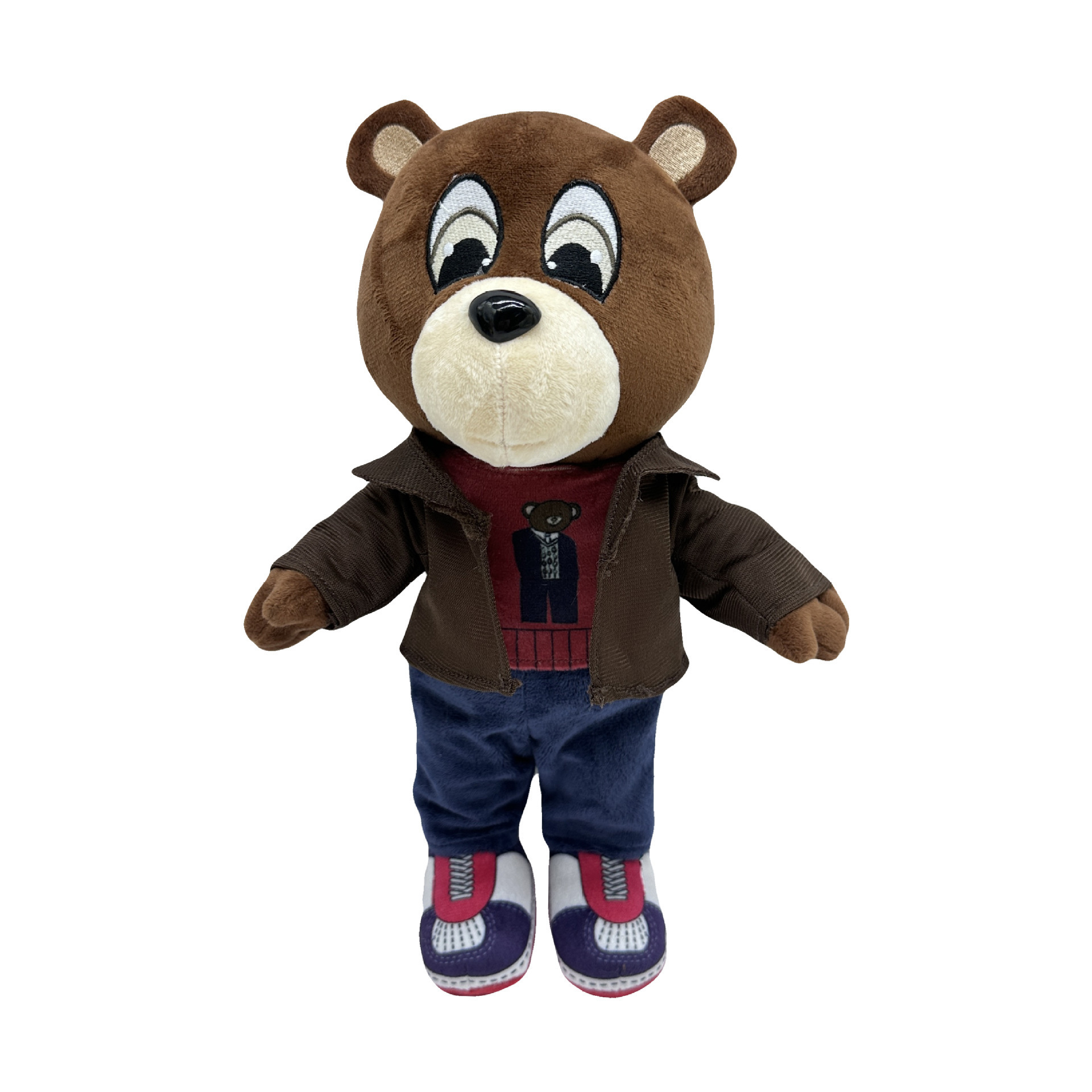 Kanye Wetter Teddy Bear Plush Toys Kanye Bear Plush Toy Star Figure Pillow Toys Kanye Wets Stuffed Animal Doll Graduation Gift