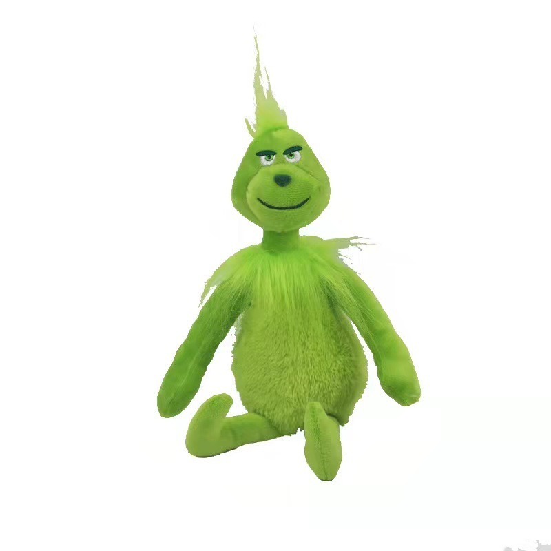 ZD Wholesale Grinch Doll Hot Grinch Plush Toy Christmas Plush Toys Green Monster Christmas Decoration Grinch Stuffed Doll