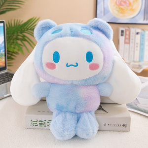 Sanrion Plush 30cm Cute KT Kuromi Plush Sanrion Squishy Stuffed Toy Melody Cinnamon Dog Doll Custom Sanrio Plush Toy For Kids