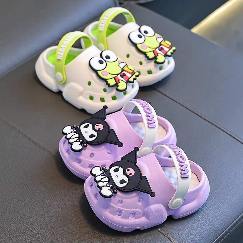 slipper Shoes cartoon wholesale cute  High Quality Sanrios  for Boys Summer Anti-Slip Child Slides Summer Beach Anti-Slip Sandal