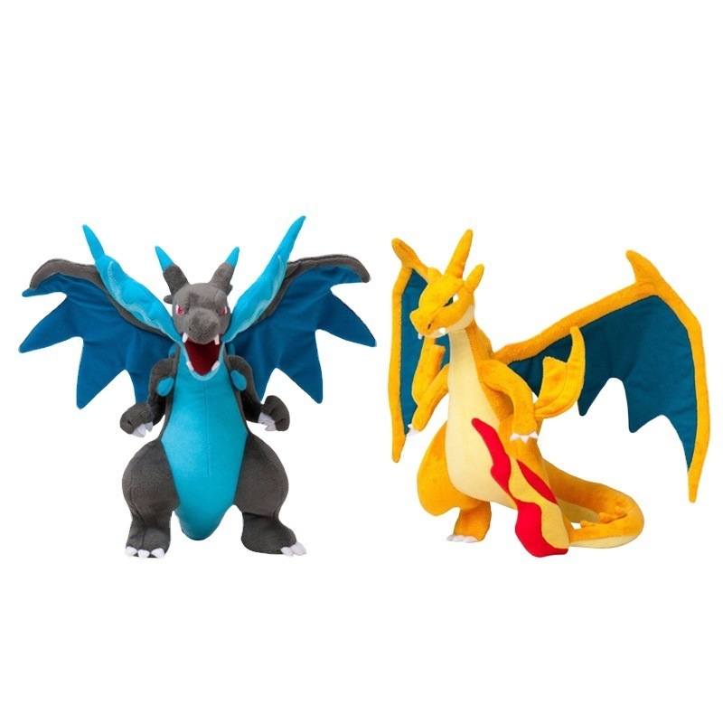 Stuffed Animal Rabbit Plush DollPremium Edition Charizard Xy Plush Action Figure Super Mega Small Fire Dragon Blue Yellow Doll T