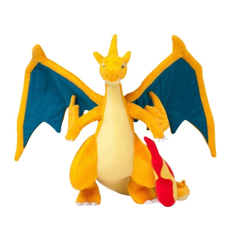 Stuffed Animal Rabbit Plush DollPremium Edition Charizard Xy Plush Action Figure Super Mega Small Fire Dragon Blue Yellow Doll T