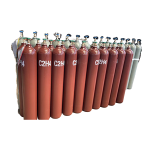 99.95% C2h4 Gas Ethylene Gas Fill in 40L  47L 50L Cylinder Ethylene