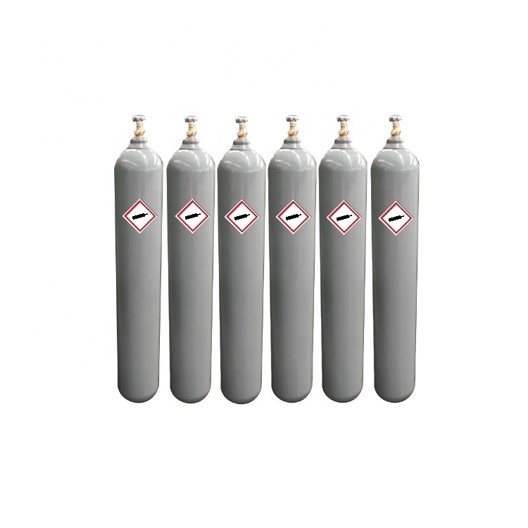 Manufacturer ISO9809 40L  Seamless Steel High Pressure Nitrogen CO2 Gas Cylinder