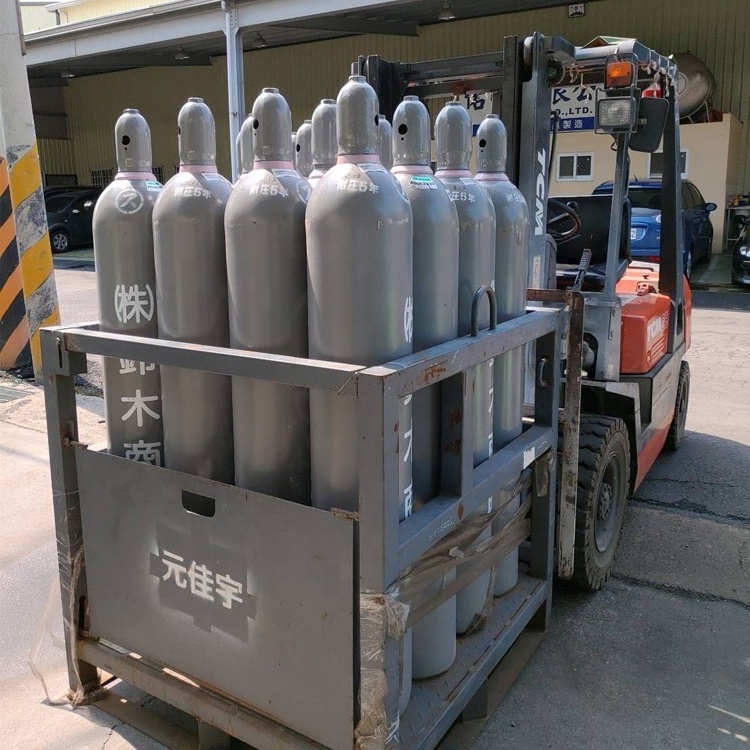 Manufacturer ISO9809 40L  Seamless Steel High Pressure Nitrogen CO2 Gas Cylinder