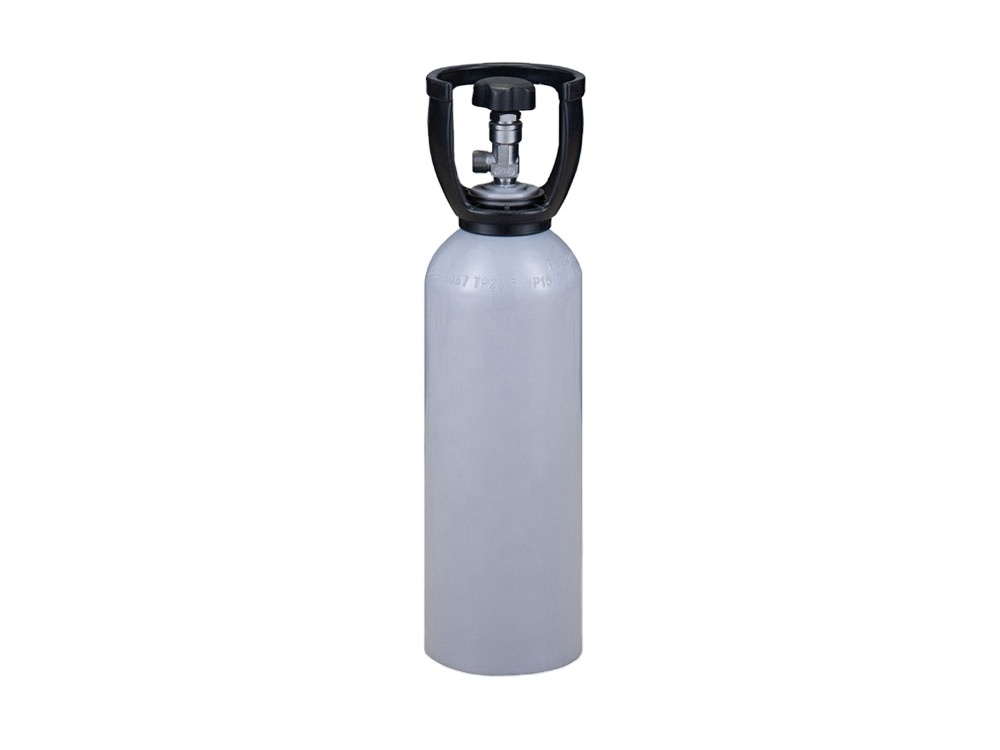 DOT/ISO 40l Steel Oxygen Argon Gas Cylinder Customized High Pressure Co2 Tank 15 T OME 10L