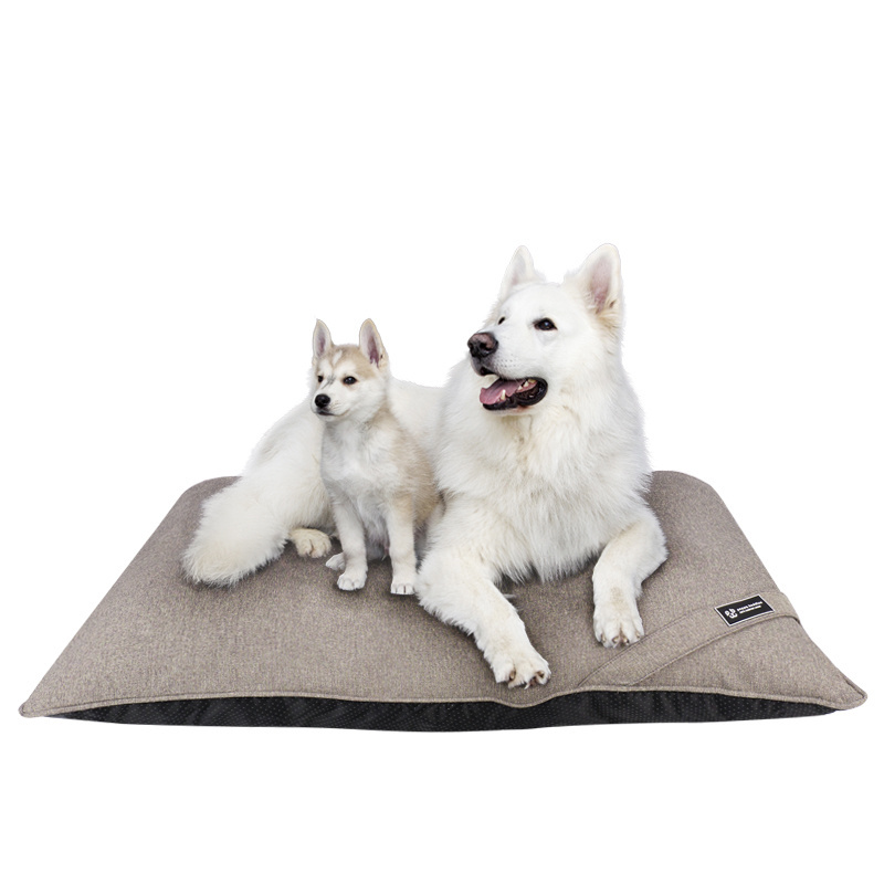 LS peppy buddies classic hot selling  pet dog cushion pillow with removable cover and anti slip bottom for all season