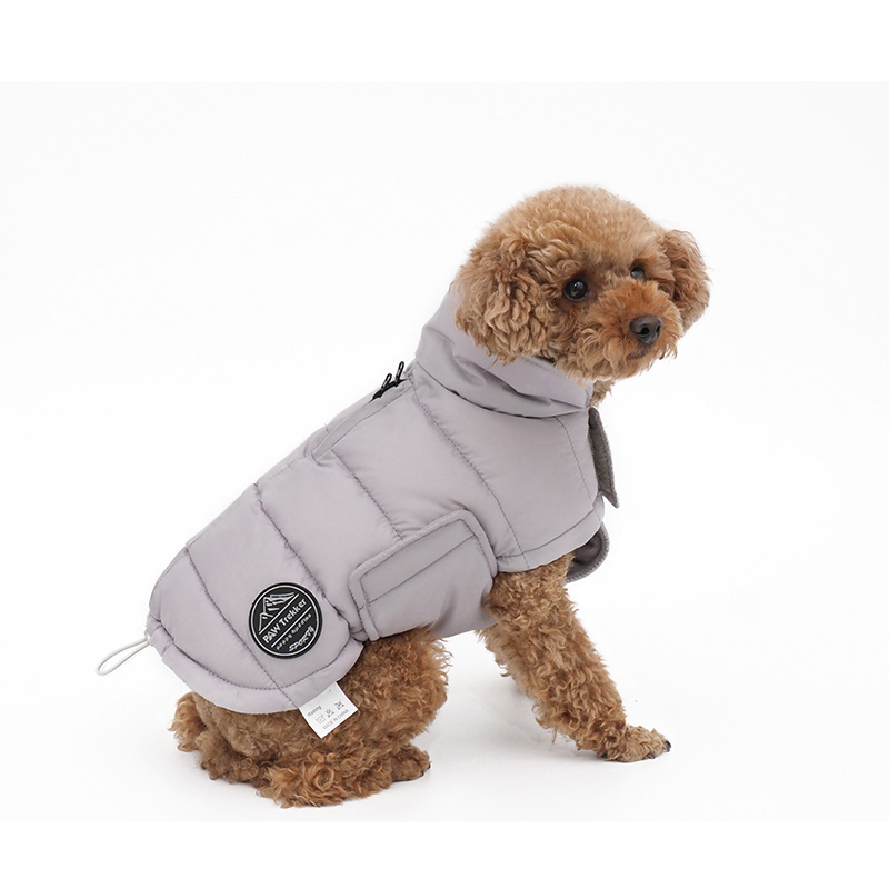 LS Peppy Buddies OEM Customize Ultra-light Water Repellent Dog Clothing Warm Fleece Winter Dog Puffer Coat