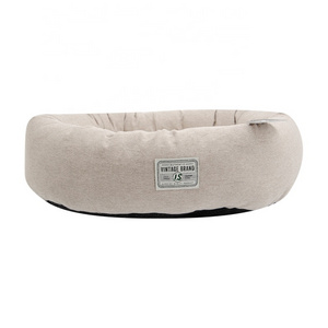 Peppy Buddies Hot Selling Nordic Style Warm Oval Deep Sleep Pet Bed Dog Bed Cat bed for All Seasons