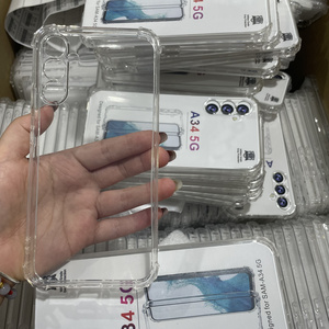 Stock Phone Cases For All Types For Samsung Galaxy A Series Tpu Clear Mobile Cell Phone Case Para Celular A34 5g Wholesale