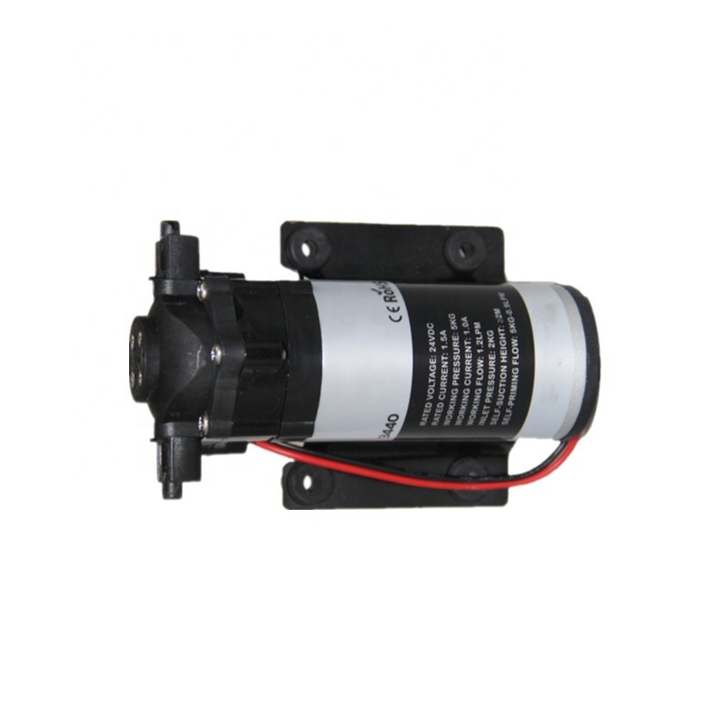 Factory OEM 100GPD 24V DC Reverse Osmosis Mini RO Diaphragm Booster Pump For Water Purifier