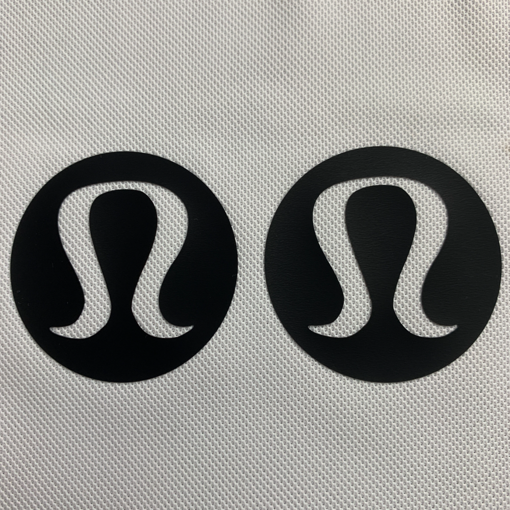 Iron on Garment Sticker 3d silicone heat transfer clothing label T Shirts