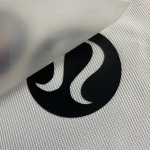 Iron on Garment Sticker 3d silicone heat transfer clothing label T Shirts